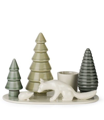 Dottir Nordic Design Dottir Kaars Ø3cm voor Winter Stories kandelaar - Forest en Rendez-vous Dottir Nordic Design Dottir Kaars Ø3cm voor Winter Stories kandelaar - Forest en Rendez-vous