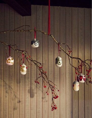 Marimekko Marimekko Tiara Hang ornament goud Marimekko Marimekko Tiara Hang ornament goud