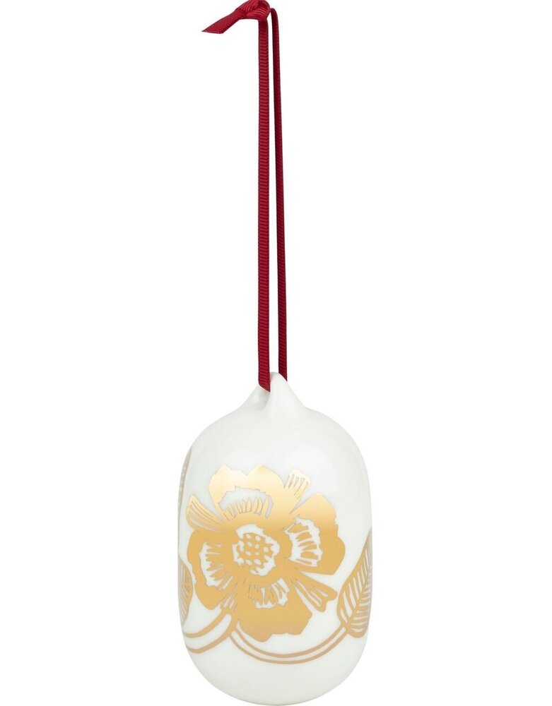 Marimekko Marimekko Tiara Hang ornament goud Marimekko Marimekko Tiara Hang ornament goud