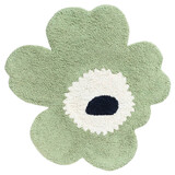 Marimekko Marimekko Unikko badmat 73x74cm bloemvormig saliegroen Marimekko Marimekko Unikko badmat 73x74cm bloemvormig saliegroen