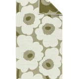 Marimekko Marimekko Unikko handdoek 70x150cm groen (green umber) Marimekko Marimekko Unikko handdoek 70x150cm groen (green umber)