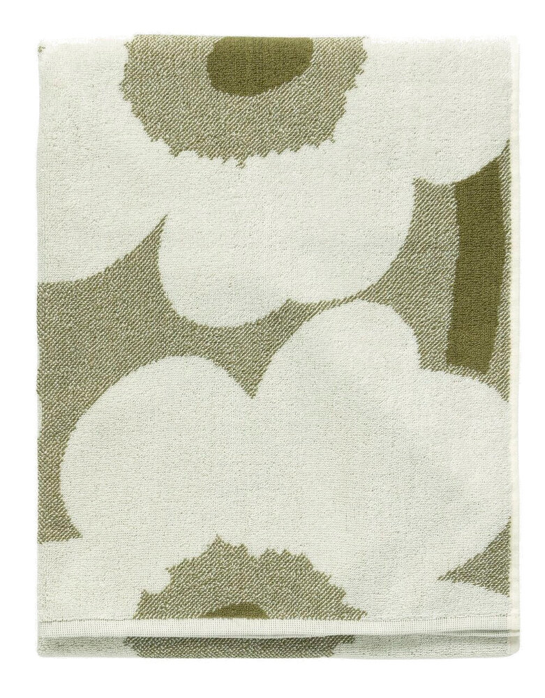 Marimekko Marimekko Unikko towel 70x150cm green (green umber) Marimekko Marimekko Unikko towel 70x150cm green (green umber)
