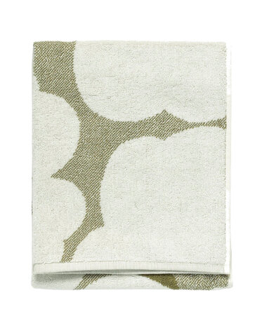 Marimekko Marimekko Unikko towel 50x70cm green (green umber) Marimekko Marimekko Unikko towel 50x70cm green (green umber)