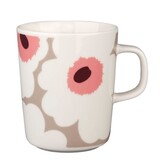 Marimekko Marimekko Unikko beker 2.5dl klei roze Marimekko Marimekko Unikko beker 2.5dl klei roze