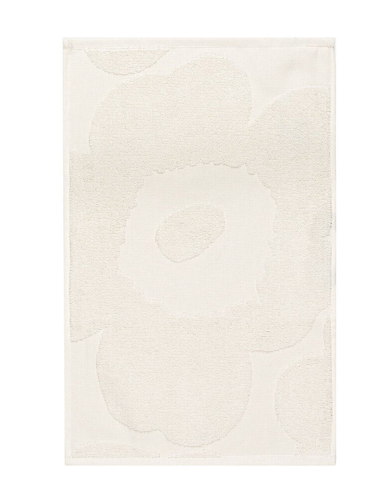 Marimekko Marimekko Unikko Solid towel 32x50cm ivory white Marimekko Marimekko Unikko Solid towel 32x50cm ivory white