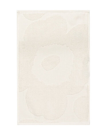 Marimekko Marimekko Unikko Solid towel 32x50cm ivory white Marimekko Marimekko Unikko Solid towel 32x50cm ivory white