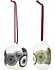 Marimekko Siirtolapuutarha Hang ornament set van 2 zwart en groen Marimekko Siirtolapuutarha Hang ornament set van 2 zwart en groen