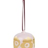 Marimekko Marimekko Unikko Hang ornament roze goud Marimekko Marimekko Unikko Hang ornament roze goud
