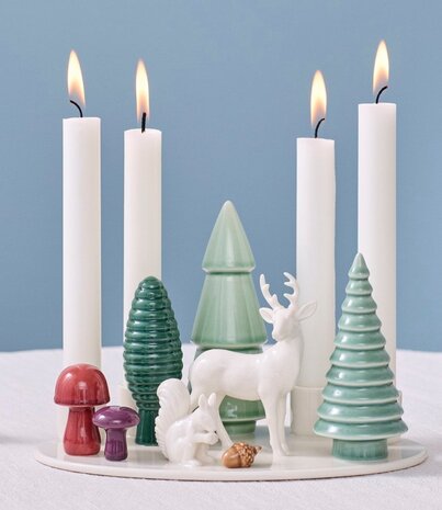 Dottir Nordic Design Dottir Winter Stories Woodland Kandelaar Dottir Nordic Design Dottir Winter Stories Woodland Kandelaar