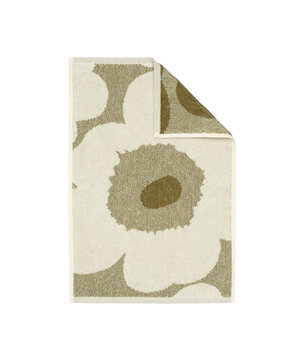 Marimekko Marimekko Unikko handdoek 32x50cm groen (green umber)