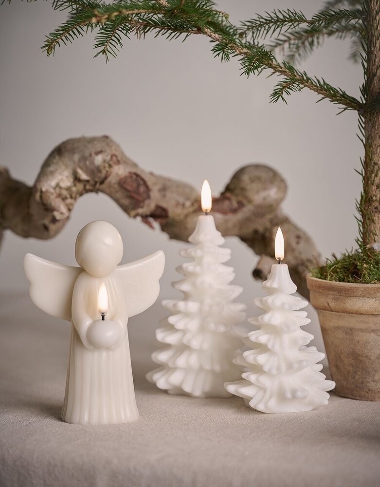 Uyuni Lighting Uyuni Lighting LED Wax Candle Angel H15.5cm Vanilla Uyuni Lighting Uyuni Lighting LED Wax Candle Angel H15.5cm Vanilla