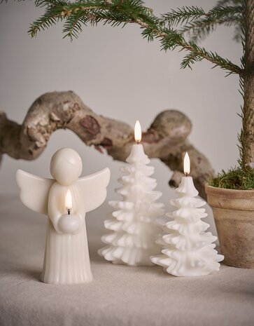 Uyuni Lighting Uyuni Lighting LED Wax Candle Angel H15.5cm Vanilla Uyuni Lighting Uyuni Lighting LED Wax Candle Angel H15.5cm Vanilla