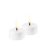 Uyuni Lighting Uyuni Lighting Oplaadbare LED theelichten set van 2 wit (excl. oplaadstation) Uyuni Lighting Uyuni Lighting Oplaadbare LED theelichten set van 2 wit (excl. oplaadstation)