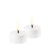 Uyuni Lighting Uyuni Lighting Oplaadbare LED theelichten set van 2 wit (excl. oplaadstation) Uyuni Lighting Uyuni Lighting Oplaadbare LED theelichten set van 2 wit (excl. oplaadstation)