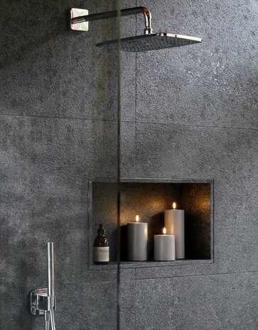 Uyuni Lighting Uyuni Lighting LED BUITEN kaars Ø8.4 x 10cm Wit ABS-Kunststof Uyuni Lighting Uyuni Lighting LED BUITEN kaars Ø8.4 x 10cm Wit ABS-Kunststof