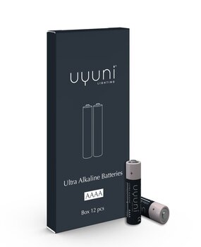 Uyuni Lighting Uyuni Lighting AAAA Batteries 12 pieces for mini candle of Ø1.3cm Uyuni Lighting Uyuni Lighting AAAA Batteries 12 pieces for mini candle of Ø1.3cm