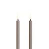 Uyuni Lighting Uyuni Lighting LED Wax mini candle 2 pieces Ø1.3 x 13.8cm Sandstone Uyuni Lighting Uyuni Lighting LED Wax mini candle 2 pieces Ø1.3 x 13.8cm Sandstone