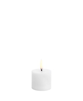 Uyuni Lighting Uyuni Lighting LED Wax pillar candle Ø5 x 4.5cm Nordic White