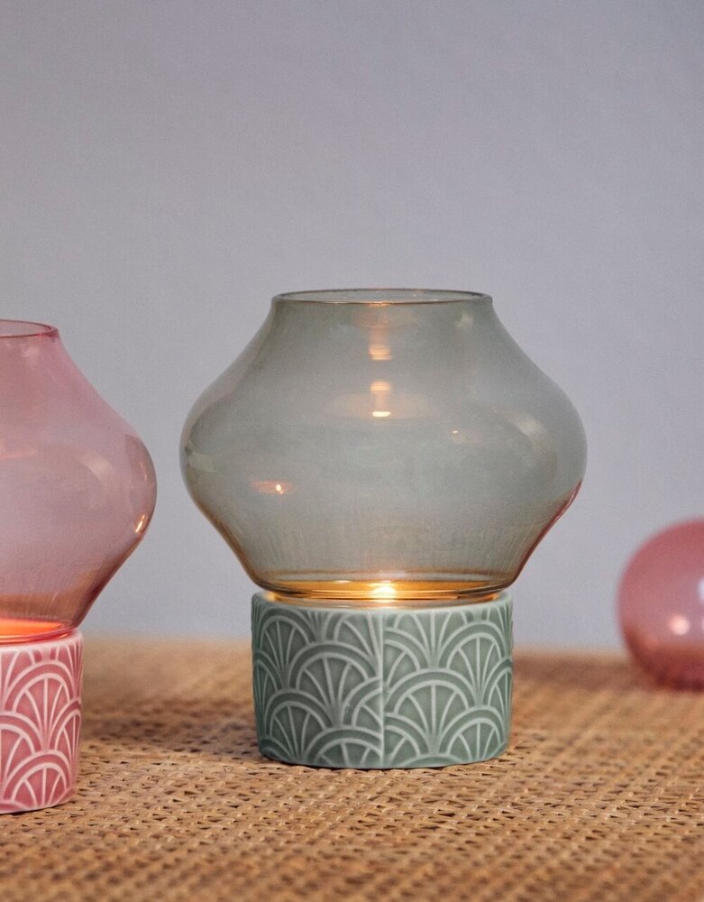 Dottir Nordic Design Dottir theelichthouder Pipanella Sunburst Windlicht peacock Dottir Nordic Design Dottir theelichthouder Pipanella Sunburst Windlicht peacock