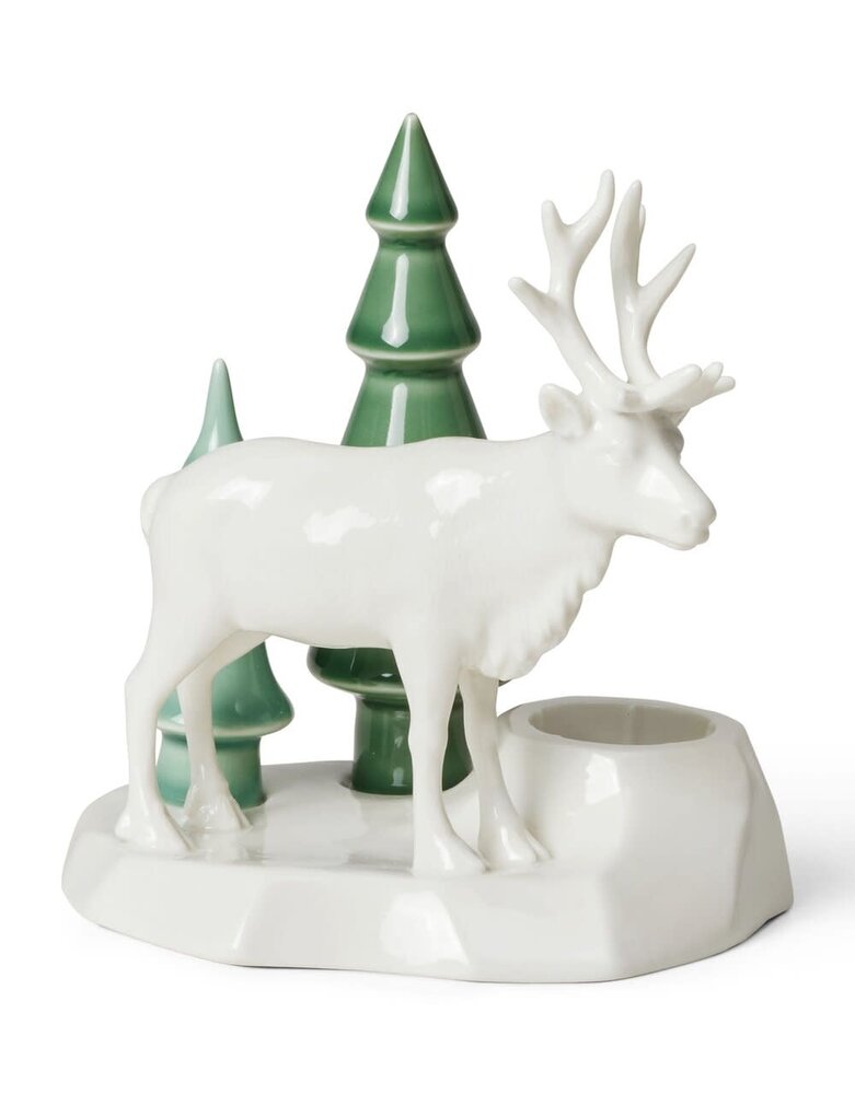 Dottir Nordic Design Dottir Winter Stories Reindeer candlestick Dottir Nordic Design Dottir Winter Stories Reindeer candlestick