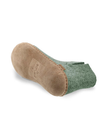 Glerups Glerups Boot with leather sole (various sizes) Moss green Glerups Glerups Boot with leather sole (various sizes) Moss green