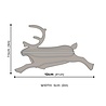 LOVI Lovi Reindeer wood Birch plywood 3D-animal DIY package (various sizes) LOVI Lovi Reindeer wood Birch plywood 3D-animal DIY package (various sizes)