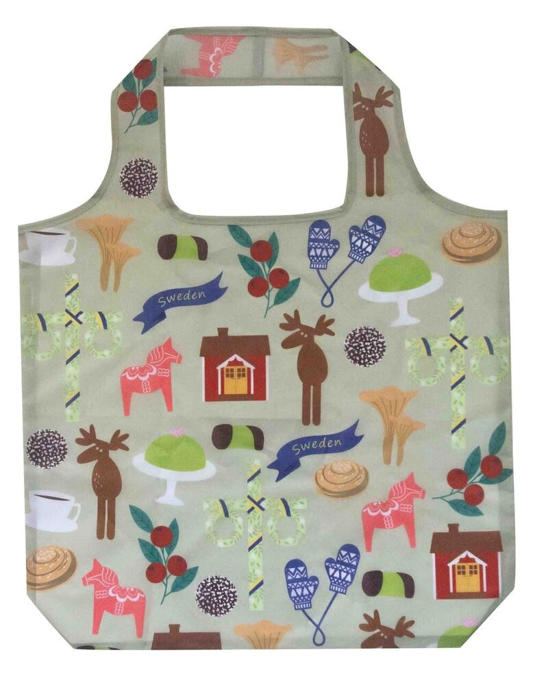 Pluto Design Pluto Design opvouwtasje Like a Swede Pluto Design Pluto Design opvouwtasje Like a Swede