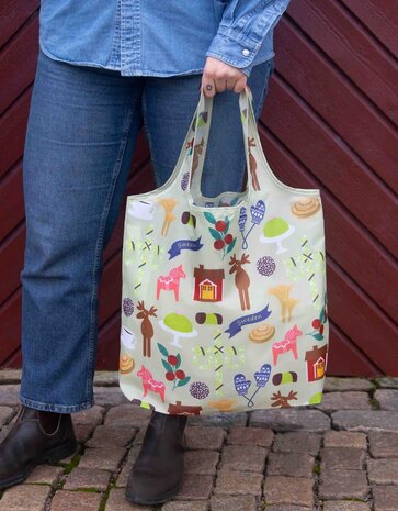 Pluto Design Pluto Design Like a Swede folding bag Pluto Design Pluto Design Like a Swede folding bag