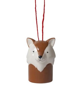 Pluto Design Pluto Design Fox hanger met belletje H7cm