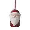 Pluto Design Pluto Design Santa pendant with bell H7.5cm Pluto Design Pluto Design Santa pendant with bell H7.5cm