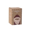 Pluto Design Pluto Design Santa pendant with bell H7.5cm Pluto Design Pluto Design Santa pendant with bell H7.5cm