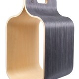 muurla Muurla Carrier multifunctional storage Finnish Birch Wood - Charcoal black