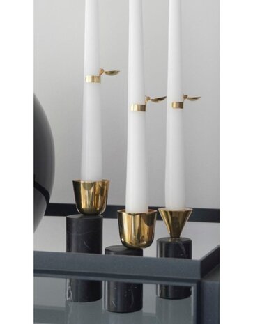 Vekvaka Vekvaka Candle extinguisher Brass Set of 2 Vekvaka Vekvaka Candle extinguisher Brass Set of 2