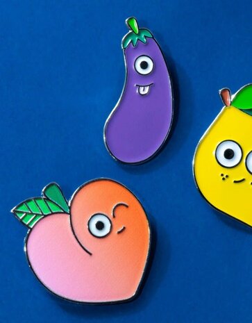 Studio Arhoj Studio Arhoj Metal Pin Series #6 Peach