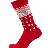 Cai Cai Bengt & Lotta Merino socks Deer (various sizes) red