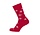 Cai Bengt & Lotta Merino socks Snowstar (various sizes) red