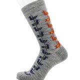 Cai Cai Bengt & Lotta Merino socks Shorebird (various sizes) light grey