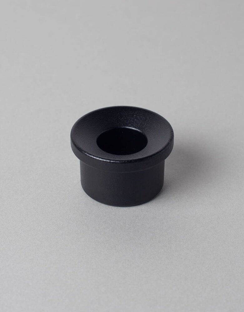 Våges Våges kandelaar adapter zwart zink Våges Våges kandelaar adapter zwart zink