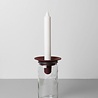 Våges Våges candlestick rust red zinc (excl. glass jar) Våges Våges candlestick rust red zinc (excl. glass jar)