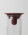 Våges candlestick rust red zinc (excl. glass jar) Våges candlestick rust red zinc (excl. glass jar)