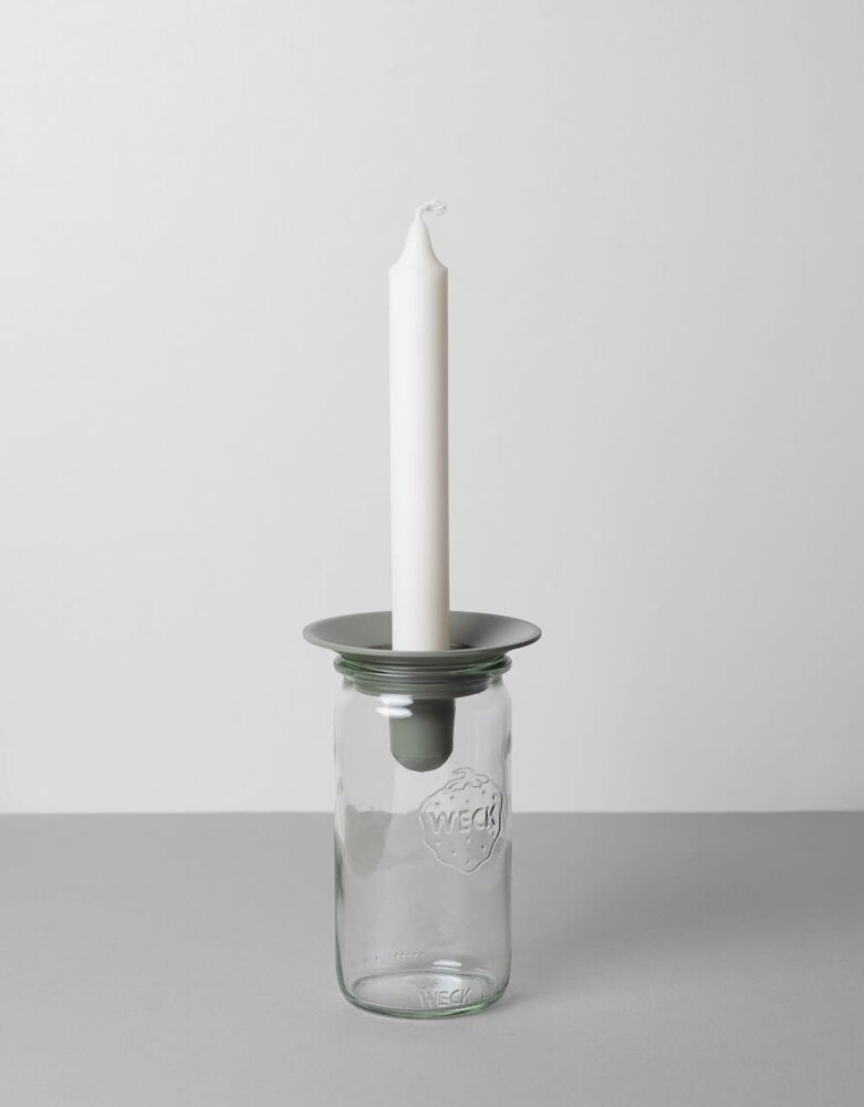 Våges Våges opzetkandelaar lichtgroen zink (excl. glazen pot) Våges Våges opzetkandelaar lichtgroen zink (excl. glazen pot)