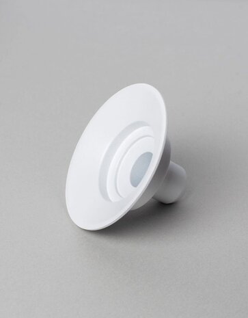 Våges Våges opzetkandelaar wit zink (excl. glazen pot) Våges Våges opzetkandelaar wit zink (excl. glazen pot)