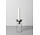 Våges candle holder with glass jar H15cm (colour of your choice)