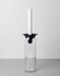 Våges candle holder with glass jar H21cm (colour of your choice) Våges candle holder with glass jar H21cm (colour of your choice)