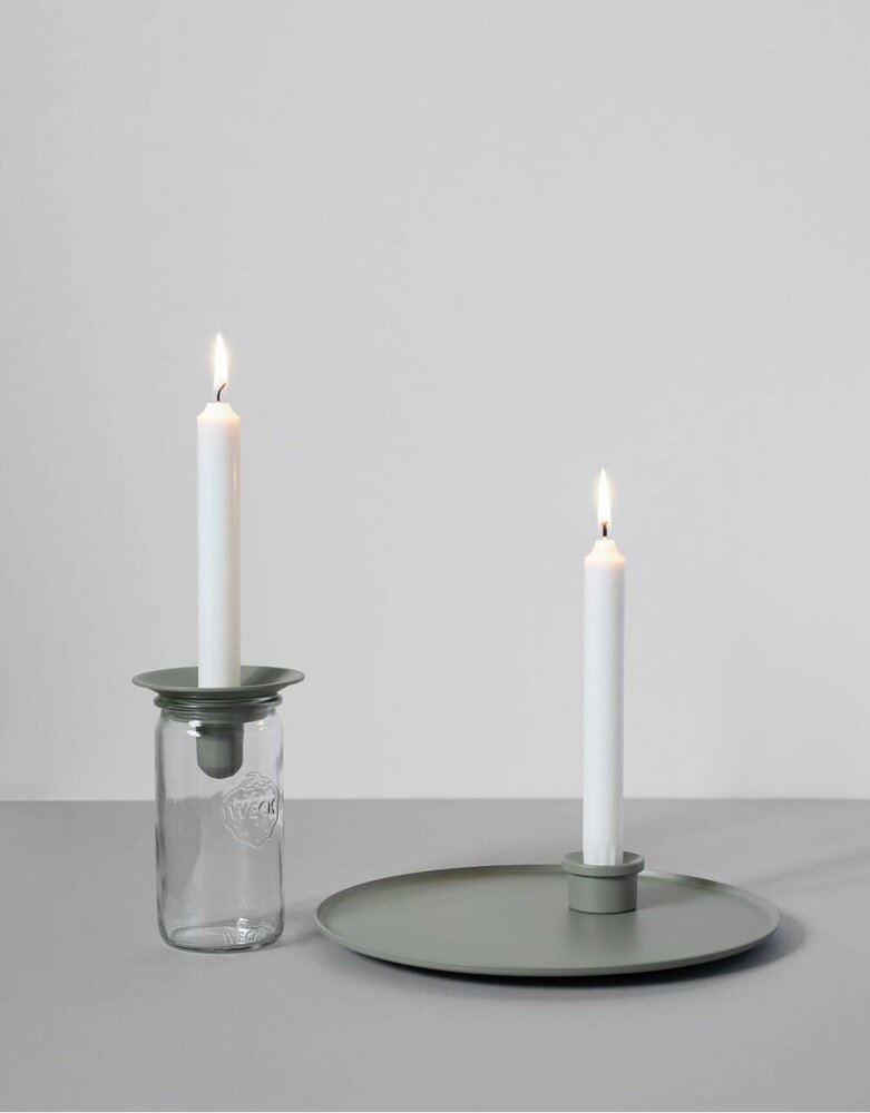 Våges Våges ijzeren tray op pootjes Ø24.5cm Lichtgroen Våges Våges ijzeren tray op pootjes Ø24.5cm Lichtgroen