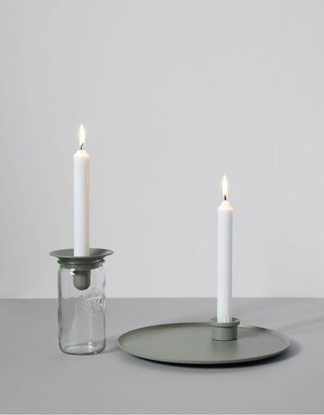 Våges Våges ijzeren tray op pootjes Ø24.5cm Lichtgroen Våges Våges ijzeren tray op pootjes Ø24.5cm Lichtgroen