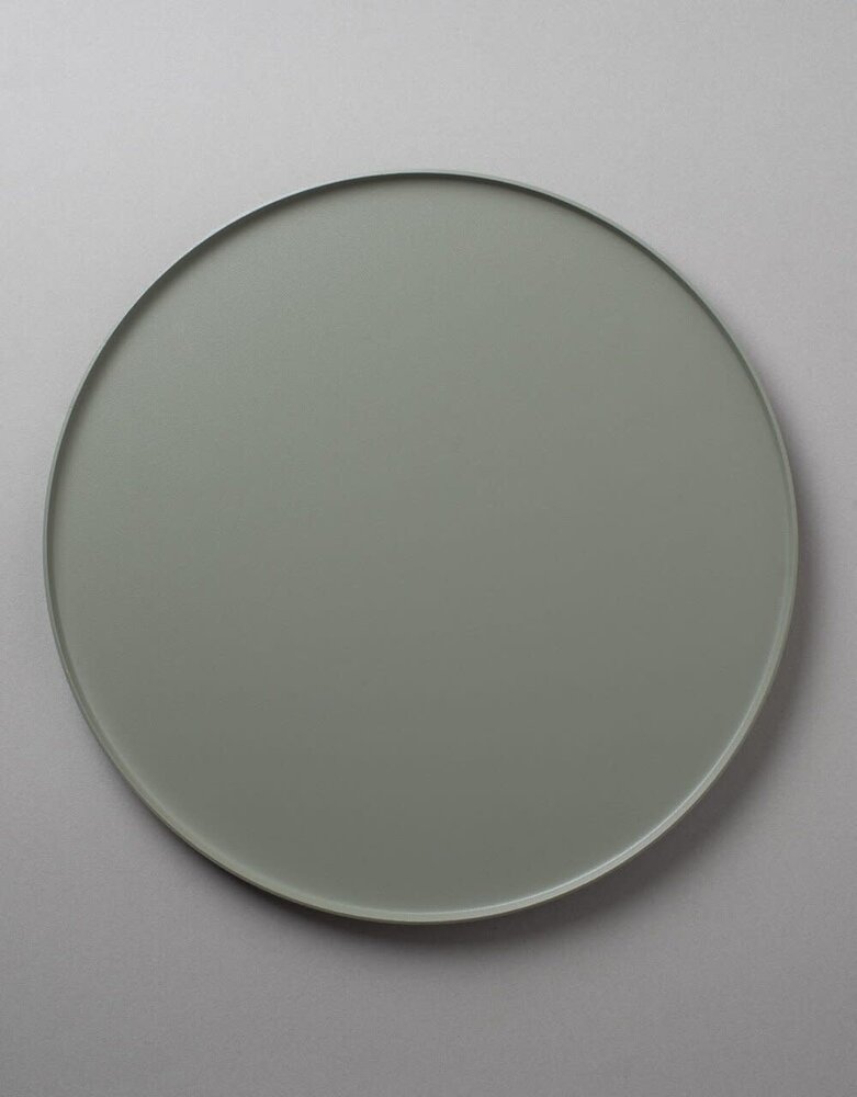 Våges Våges ijzeren tray op pootjes Ø24.5cm Lichtgroen Våges Våges ijzeren tray op pootjes Ø24.5cm Lichtgroen