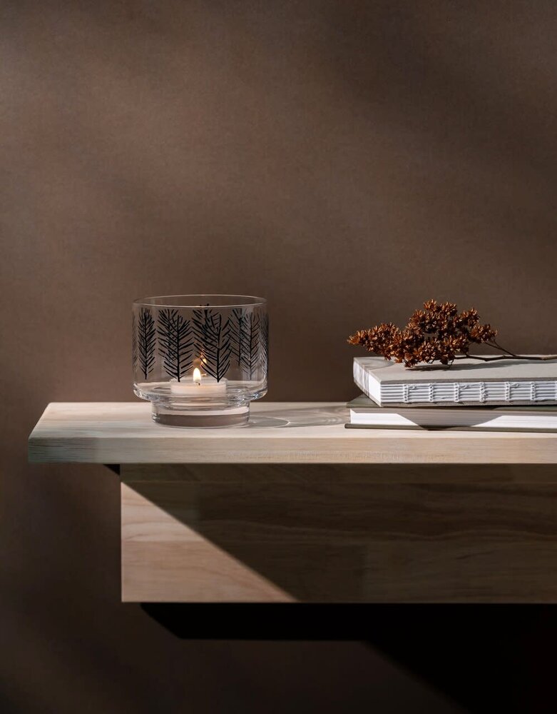 muurla Muurla x Teemu Järvi Theelichthouder H8cm glas muurla Muurla x Teemu Järvi Theelichthouder H8cm glas