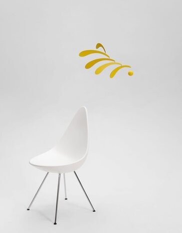 Flensted Mobiles Flensted Mobiles Flowing Rhythm yellow black 30x45cm mobile Flensted Mobiles Flensted Mobiles Flowing Rhythm yellow black 30x45cm mobile