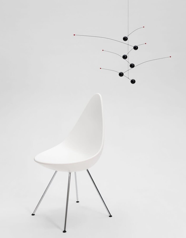 Flensted Mobiles Flensted Mobiles Futura zwart 35x75cm mobiel Flensted Mobiles Flensted Mobiles Futura zwart 35x75cm mobiel